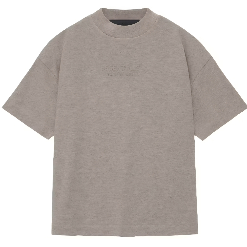 NWT Fear of God Essentials Kids Tee Core Heather Sz 4-5y